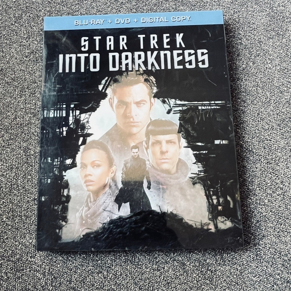 Paramount Star Trek Into Darkness Blu-ray DVD Sci-Fi Action Slipcover